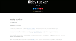 Desktop Screenshot of libbytucker.com